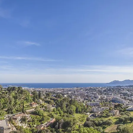 Lägenhet 2Br Appartment With Breathtaking Seaview Le Cannet